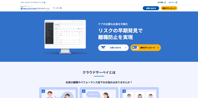 マネーフォワード クラウドサーベイ